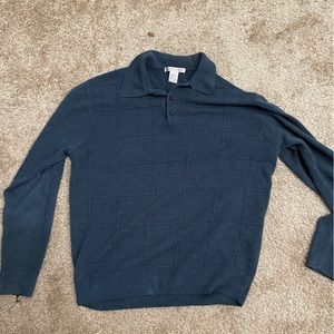 Vintage Navy Blue Sweater